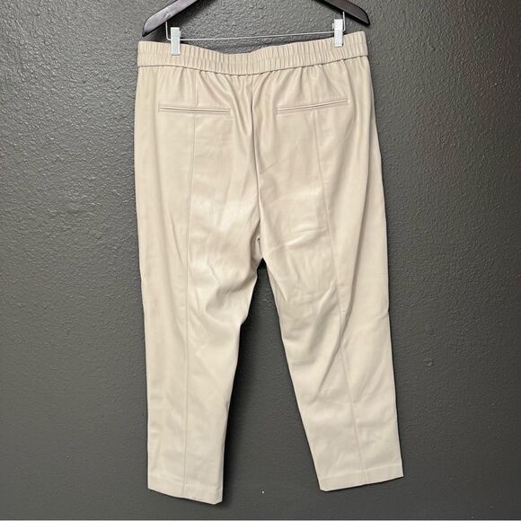 Ann Taylor Faux Leather Pull on Pant - Picture 6 of 13